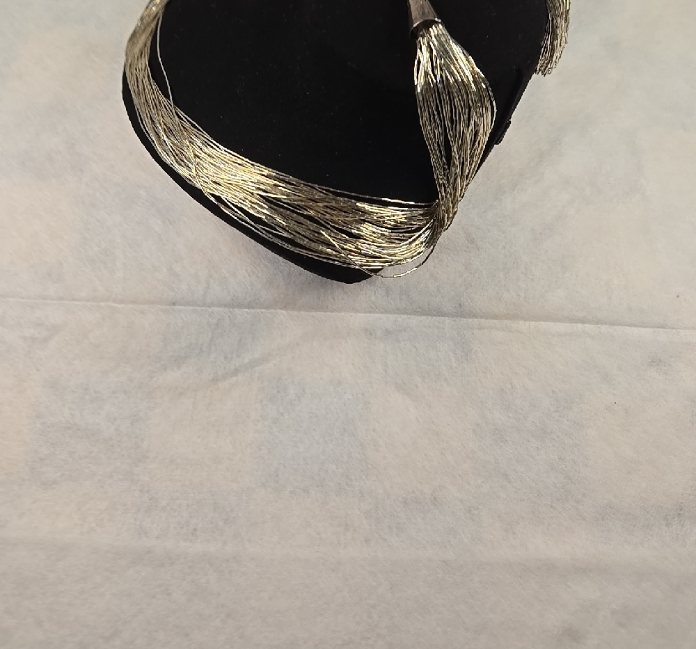 Silver Multi-Strand Choker Necklace - Picture 4 of 9